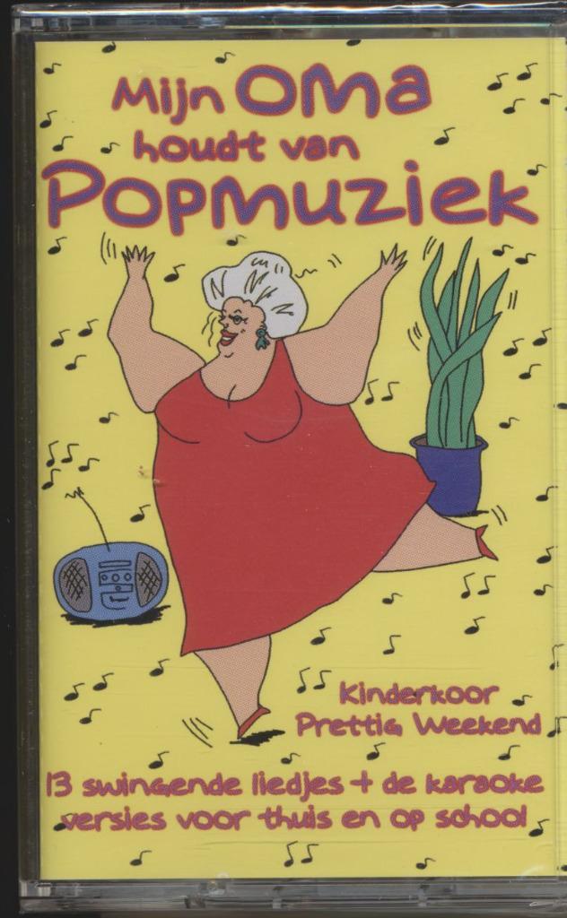 Kinderkoor Prettig Weekend - Mijn oma houdt van popmuziek, Cd's en Dvd's, Cassettebandjes, Nieuw in verpakking, Origineel, Kinderen en Jeugd