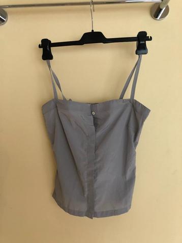 zilver/grijs glans top Cinque mt 34/36 beschikbaar voor biedingen