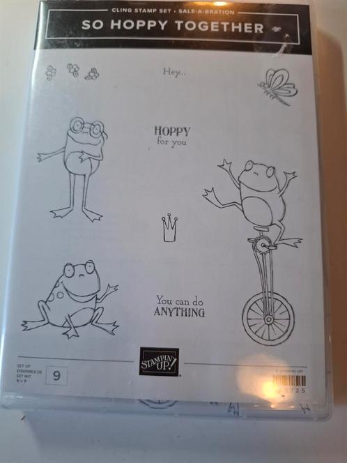 Stampin up stempels: so hoppy together, Hobby en Vrije tijd, Stempelen, Zo goed als nieuw, Ophalen of Verzenden
