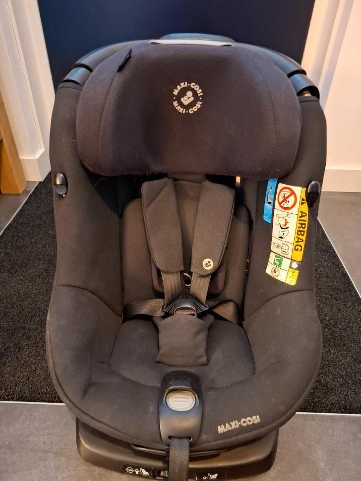 Maxi-Cosi AxissFix - Authentic Black, Kinderen en Baby's, Autostoeltjes, Gebruikt, Maxi-Cosi, 9 t/m 18 kg, Autogordel, Verstelbare rugleuning