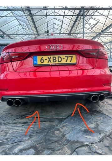 Audi a3 8v diffuser