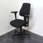 Kinnarps 6000 Free Float bureaustoel, Zwart gestoffeerd, Gebruikt, -, Zwart, -