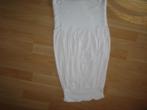 Witte strapless jurk in maat M 38 wit, Maat 38/40 (M), Wit, Ophalen of Verzenden, Zo goed als nieuw