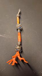 Antieke Joodse Jad., Sieraden, Tassen en Uiterlijk, Gebruikt, Ophalen of Verzenden, Met edelsteen, Rood