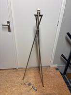 3 Poot Lampen Standaard RVS, Ophalen, Gebruikt, Metaal, 100 tot 150 cm