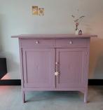 NIEUW roze vintage commode, 50 tot 70 cm, Nieuw, Ophalen of Verzenden, 100 cm of meer