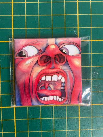 King Crimson Koelkast Magneet - Nieuw! beschikbaar voor biedingen