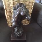 Bronzen paardenhoofden, Ophalen, Gebruikt