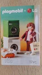 *NIEUW* Playmobil 71313 LG wasmachine en droger speelset, Ophalen of Verzenden, Nieuw, Complete set