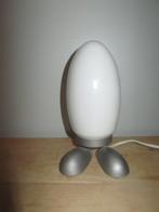 Vintage Dino Egg tafellamp, Huis en Inrichting, Ophalen of Verzenden, Gebruikt, Glas, Minder dan 50 cm
