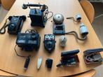 Oude Elektrische Toestellen - Telefoons, Meters, Radio, Ophalen