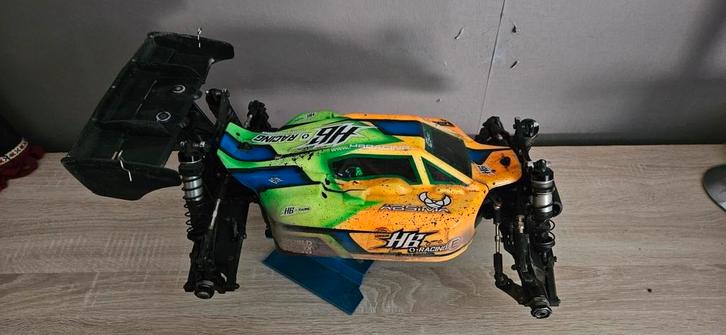 Hb buggy 1:8, Hobby en Vrije tijd, Modelbouw | Radiografisch | Auto's, Zo goed als nieuw, Auto offroad, Elektro, Schaal 1:8, RTR (Ready to Run)