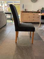 Eetkamerstoel antraciet 6 stuks, Ophalen, Gebruikt, Vijf, Zes of meer stoelen, Stof