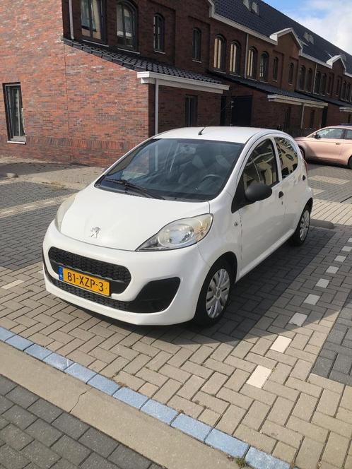 Peugeot 107 1.0 12V 5DR 2012 Wit, Auto's, Peugeot, Particulier, Benzine, A, Hatchback, Handgeschakeld, Origineel Nederlands, Wit