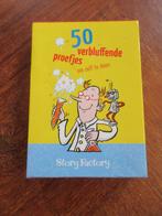 50 verbluffende proefjes om zelf te doen, Kinderen en Baby's, Ophalen of Verzenden, Gebruikt, Puzzelen