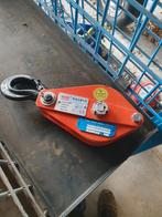 Rema SKW10 1ton staaldraad voetblok met wartelhaak, Doe-het-zelf en Verbouw, Lieren en Takels, Ophalen, Zo goed als nieuw, Rema