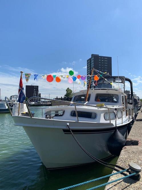 Werf gebouwde Faber kruiser., Watersport en Boten, Motorboten en Motorjachten, Gebruikt, Staal, 9 tot 12 meter, Diesel, Binnenboordmotor