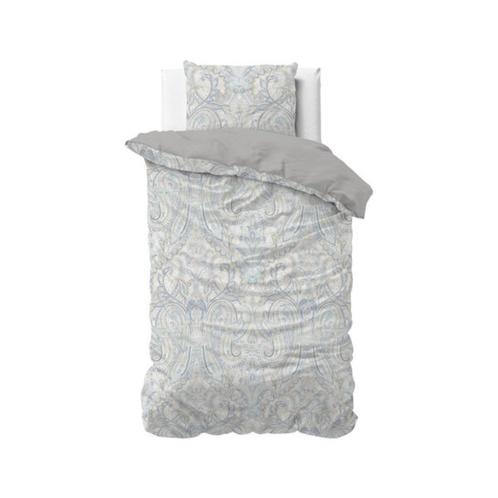 Dekbedovertrek 140x200/220 Cherine grijs, Huis en Inrichting, Slaapkamer | Beddengoed, Nieuw, Dekbedovertrek, Eenpersoons, Grijs