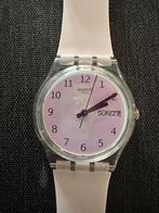 Swatch GE714 Roze Horloge, Kunststof, Polshorloge, Swatch, Kunststof