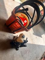 Benzine waterpomp met slangen, Ophalen of Verzenden, Zo goed als nieuw, Handmatig
