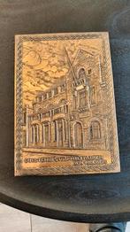 Koperen plaat Chr Tehuis voor Militairen Den Helder 1933., Ophalen of Verzenden, Marine, Nederland, Kunstobject