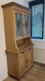 Oud Grenen buffetkast, Huis en Inrichting, Kasten | Buffetkasten, Ophalen, Gebruikt, 100 tot 150 cm, 200 cm of meer