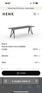 Stijlvolle Studio Henk Eettafel - 300x90, Ophalen of Verzenden