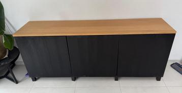 Ikea besta dressoir, incl. Plank