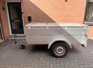 Te Huur Anssems GT750 aanhangwagen (204104 cm) – compleet beschikbaar voor biedingen
