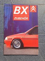 folder Citroën BX accessoires Duits 1989, Ophalen of Verzenden, Zo goed als nieuw, Citroën