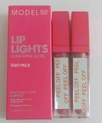 Model Co Lipgloss | Met Spiegel En Licht | Lip Lights Duo, Lippen, Nieuw, Ophalen of Verzenden, Make-up