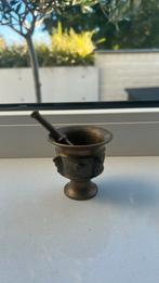 Kleine vijzel, Antiek en Kunst, Ophalen of Verzenden, Brons