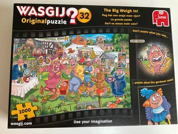 WasGij Puzzle, nr 32-The Big Weigh In (1000 stukjes) beschikbaar voor biedingen