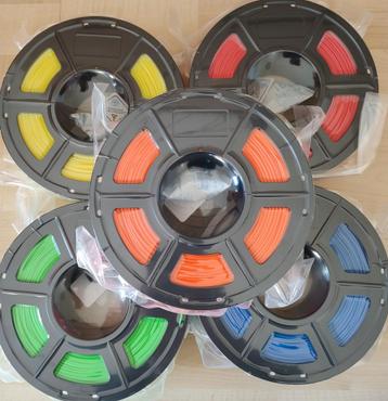 PETG Filament 3D-Printer 3D Printer Geel Blauw Groen Oranje  beschikbaar voor biedingen