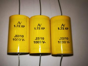 220nF 1000V KP arcotronics audio tesla  beschikbaar voor biedingen