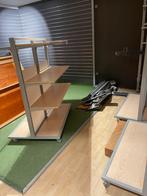 Complete Winkel Inventaris - Verrijdbare Stellingen, Zakelijke goederen, Kantoor en Winkelinrichting | Winkel en Inventaris, Ophalen of Verzenden