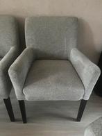 Haco Trinidad Stoel set van 4 met Armleuning - Beige/Taupe, Huis en Inrichting, Stoelen, Overige kleuren, Ophalen of Verzenden