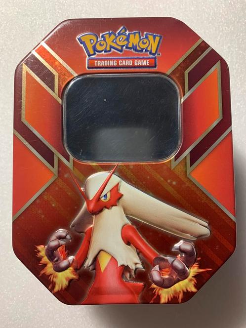 Pokémon trading card game empty tin Hoenn power leeg blik, Hobby en Vrije tijd, Verzamelkaartspellen | Pokémon, Gebruikt, Overige typen