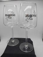 2 mooie likeurglazen #Disaronno Fizz, Ophalen of Verzenden, Zo goed als nieuw, Overige typen