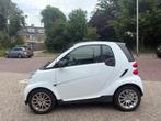 Smart Fortwo coupé 1.0 mhd Pure Navi Airco APK, Automaat, Euro 5, Gebruikt, Zwart