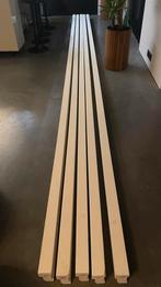 Meranti kozijnprofielen 66x110x5900mm - 3 stuks beschikbaar, Ophalen, Overige materialen, 250 cm of meer, Lijsten