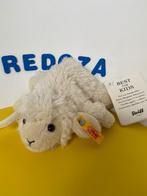 3838 Steiff schaap schaapje wit liggend, Kinderen en Baby's, Speelgoed | Knuffels en Pluche, Ophalen of Verzenden, Nieuw, Overige typen