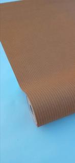 Vliesbehang oranje geel gestreept 6 rollen 5€ per rol, Huis en Inrichting, Ophalen of Verzenden, Minder dan 10 m², Geel