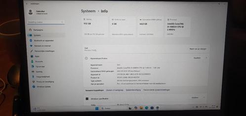RTX3000 - i9--10885H 64 gb - 1 tb dell precision 7550, Computers en Software, Windows Laptops, Zo goed als nieuw, 15 inch, SSD