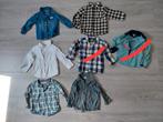 Overhemden maat 86 jongen overhemd spijkerblouse, Ophalen of Verzenden, Zo goed als nieuw, Jongetje, Overhemdje of Bloesje