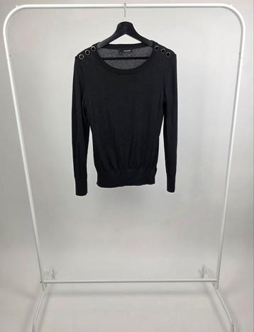 The Kooples Zwart Truitje Merino Wol - Maat M beschikbaar voor biedingen