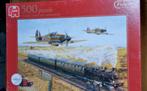 Puzzel 500 stukjes - Trein & Vliegtuig, Hobby en Vrije tijd, Denksport en Puzzels, Ophalen of Verzenden, 500 t/m 1500 stukjes