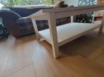 Fijne witte salontafel, Huis en Inrichting, 50 tot 100 cm, Minder dan 50 cm, 100 tot 150 cm, Gebruikt