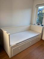 IKEA Hemnes bed met 3 lades + 2 matrassen, Huis en Inrichting, Slaapkamer | Bedden, Ophalen, Gebruikt, 90 cm, Eenpersoons