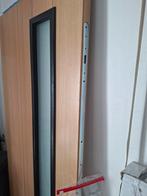 Eiken voordeur nieuw, Doe-het-zelf en Verbouw, 80 tot 100 cm, Ophalen of Verzenden, Glas, Buitendeur
